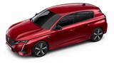 Peugeot 308 Rood