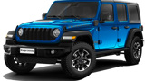 Jeep Wrangler Blauw