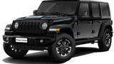 Jeep Wrangler zwart